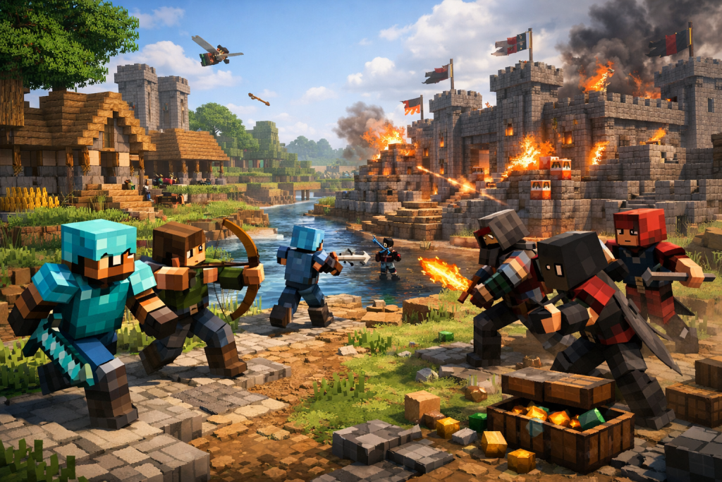 How Factions Game Mode Brings Strategy and PVP Together in Minecraft